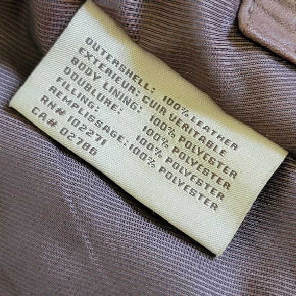 Columbia Suede Leather Jacket with removable fur. - Picture 7 of 7